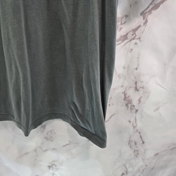 Allsaints T Shirt Mens XL Gray Brace SS Crew Tee Short Sleeve Regular Fit - Picture 3 of 14